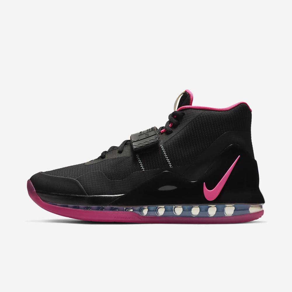 Chaussure De Basket Nike Air Force Max Noir 8293-075 Black/Blue Chill/Anthracite/Pink Blast Homme | FIF-35320684